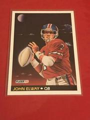 John Elway #471 Football Cards 1992 Fleer Prices