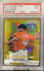 A. J. Ramos [Gold Prizm] #293 Baseball Cards 2013 Panini Prizm Prices