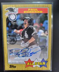 Paul Konerko #87ASA-PK Baseball Cards 2022 Topps 1987 All Stars Autographs Prices