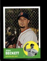 Josh Beckett #28 Baseball Cards 2012 Topps Heritage Prices