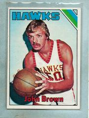 John Brown #191 Basketball Cards 1975 Topps Prices