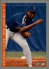 Anthony Young #96 Baseball Cards 1993 Fleer Prices