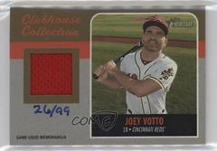 Joey Votto [Gold] #JV Baseball Cards 2019 Topps Heritage Clubhouse Collection Relics Prices