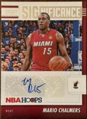 Mario Chalmers #GS-MCH Basketball Cards 2021 Panini Hoops Great SIGnificance Prices