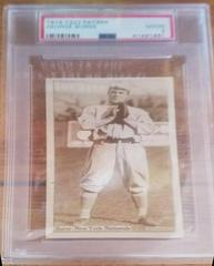 George Burns Baseball Cards 1914 T222 Fatima Prices