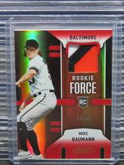 Mike Baumann [Spectrum Red] Baseball Cards 2022 Panini Absolute Rookie Force Prices