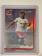 Timo Werner [Autograph] #90 Soccer Cards 2019 Topps Chrome Bundesliga Prices