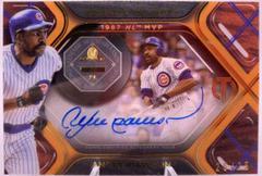 Andre Dawson [Orange] Baseball Cards 2022 Topps Tribute to MVPs Autographs Prices