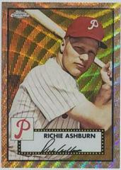 Richie Ashburn [Rose Gold Wave] #627 Baseball Cards 2021 Topps Chrome Platinum Anniversary Prices