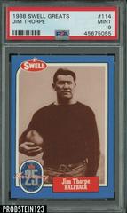 Jim Thorpe Football Cards 1988 Swell Greats Prices