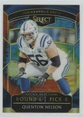 Quenton Nelson [Tie-Dye Prizm] Football Cards 2018 Panini Select Rookie Selections Prices