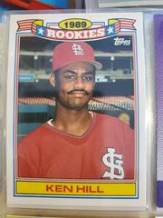 Ken Hill Baseball Cards 1990 Topps Glossy Rookies Prices