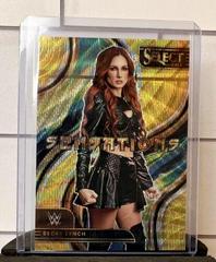 Becky Lynch [Gold Wave] #11 Wrestling Cards 2023 Panini Select WWE Sensations Prices