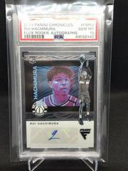 Rui Hachimura #FR-RUI Basketball Cards 2019 Panini Chronicles Flux Rookie Autographs Prices