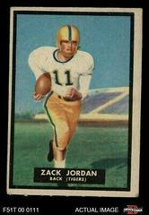Zack Jordan #41 Football Cards 1951 Topps Magic Prices