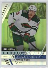 Marco Rossi [Green] Hockey Cards 2022 Upper Deck Synergy Rookie Journey Away Prices