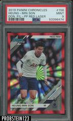 Heung Min Son [Donruss Premier League Press Proof Red Laser] #156 Soccer Cards 2019 Panini Chronicles Prices