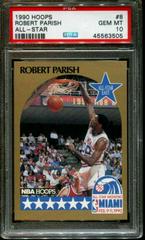 1997-98 NBA Hoops #28 Robert Parish Signed AUTO 10 PSA Slabbed Bulls