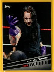 Undertaker #E-46 Wrestling Cards 2018 Topps WWE Evolution Prices