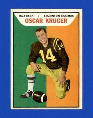 Oscar Kruger Football Cards 1965 Topps CFL Prices