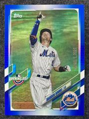 Brandon Nimmo [Blue Foil] Baseball Cards 2021 Topps Opening Day Prices