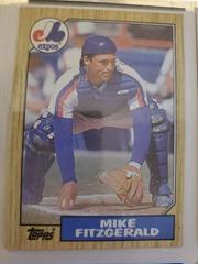 Mike Fitzgerald #212 Baseball Cards 1987 Topps Prices
