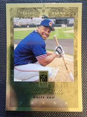 Albert Belle #9 Baseball Cards 1997 Panini Donruss Elite Prices