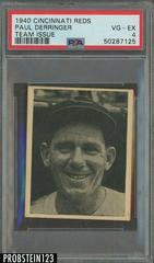 Paul Derringer Baseball Cards 1940 Cincinnati Reds Team Issue Prices