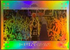 Tim Duncan [Refractor] #21 Basketball Cards 2007 Topps Chrome Prices