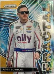 Alex Bowman [Gold] #1 Racing Cards 2023 Panini Prizm NASCAR Fractal Prices