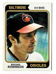 Brooks Robinson #160 Baseball Cards 1974 O Pee Chee Prices