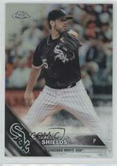 James Shields [Refractor] Baseball Cards 2016 Topps Chrome Update Prices