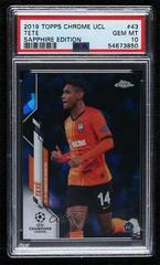 Tete Soccer Cards 2019 Topps Chrome UEFA Champions League Sapphire Prices