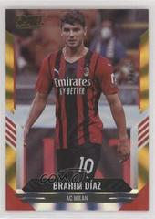 Brahim Diaz [Gold Laser] #100 Soccer Cards 2021 Panini Score FIFA Prices