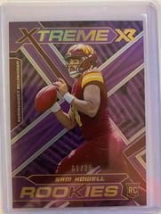 Sam Howell [Purple] #XTR-5 Football Cards 2022 Panini XR Xtreme Rookies Prices