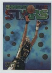 Reggie Miller #9 Basketball Cards 1997 Topps Chrome Season's Best Prices