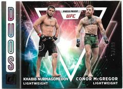 Khabib Nurmagomedov, Conor McGregor [Press Proof Purple] #8 Ufc Cards 2022 Panini Donruss UFC Duos Prices