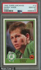 Danny Ainge Gold #13 Basketball Cards 1992 Topps Archives Prices
