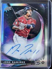Jose Ramirez #SGA-JR Baseball Cards 2022 Topps Cosmic Chrome Star Gaze Autographs Prices