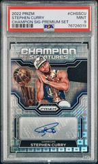 Stephen Curry [Gold] Basketball Cards 2022 Panini Prizm Signatures Prices