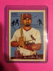 Albert Pujols [Mini Green Back] #251 Baseball Cards 2008 Upper Deck Goudey Prices