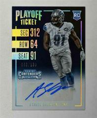 A'Shawn Robinson [Autograph Playoff Ticket] #128 Football Cards 2016 Panini Contenders Prices