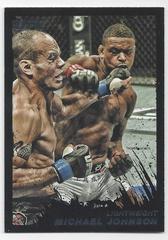 Michael Johnson [Onyx] #4 Ufc Cards 2011 Topps UFC Moment of Truth Prices