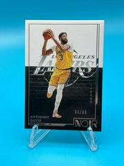 Anthony Davis #130 Basketball Cards 2021 Panini Noir Prices