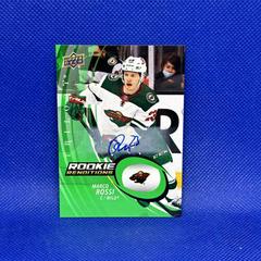 Marco Rossi [Autograph] Hockey Cards 2022 Upper Deck Trilogy Rookie Renditions Prices