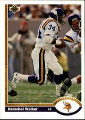 Herschel Walker #346 Football Cards 1991 Upper Deck Prices