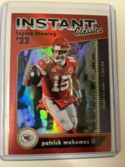Patrick Mahomes II [Red] #IC-4 Football Cards 2022 Panini Classics Instant Prices