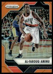 Al Farouq Aminu [Orange Prizm] #278 Basketball Cards 2016 Panini Prizm Prices