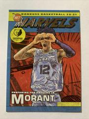 Ja Morant #6 Basketball Cards 2020 Donruss Net Marvels Prices