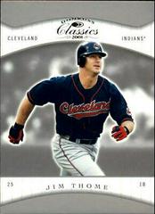 Jim Thome #83 Baseball Cards 2001 Donruss Classics Prices